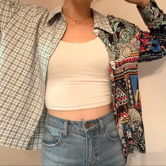 Funky Button Up from Shein Size Small - Picture 5 of 7